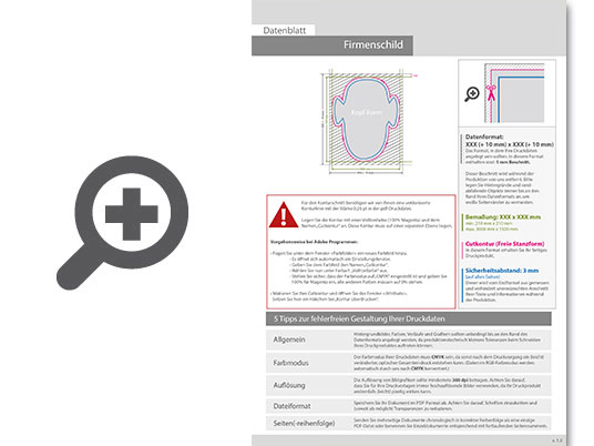 Product Bild firmenschild_in_kopf-form_konturgefr__st__einseitig_4_0-farbig_bedruckt